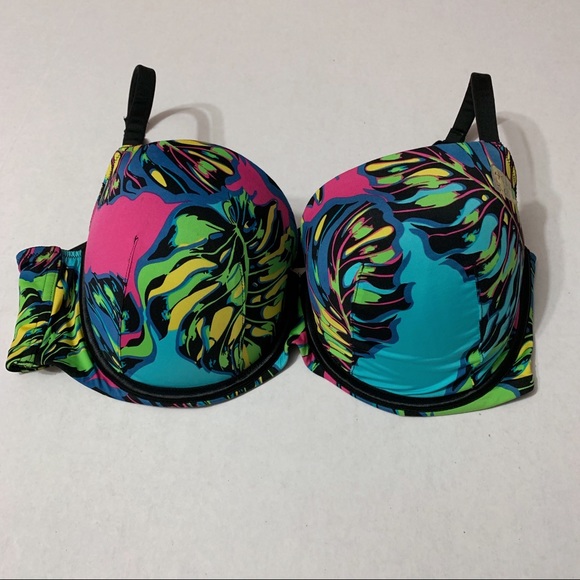 Cacique Other - Cacique 40DD Multicolor Push Up Bra
